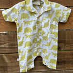 Dinosaurs Collared Romper - Joy Gift Shoppe