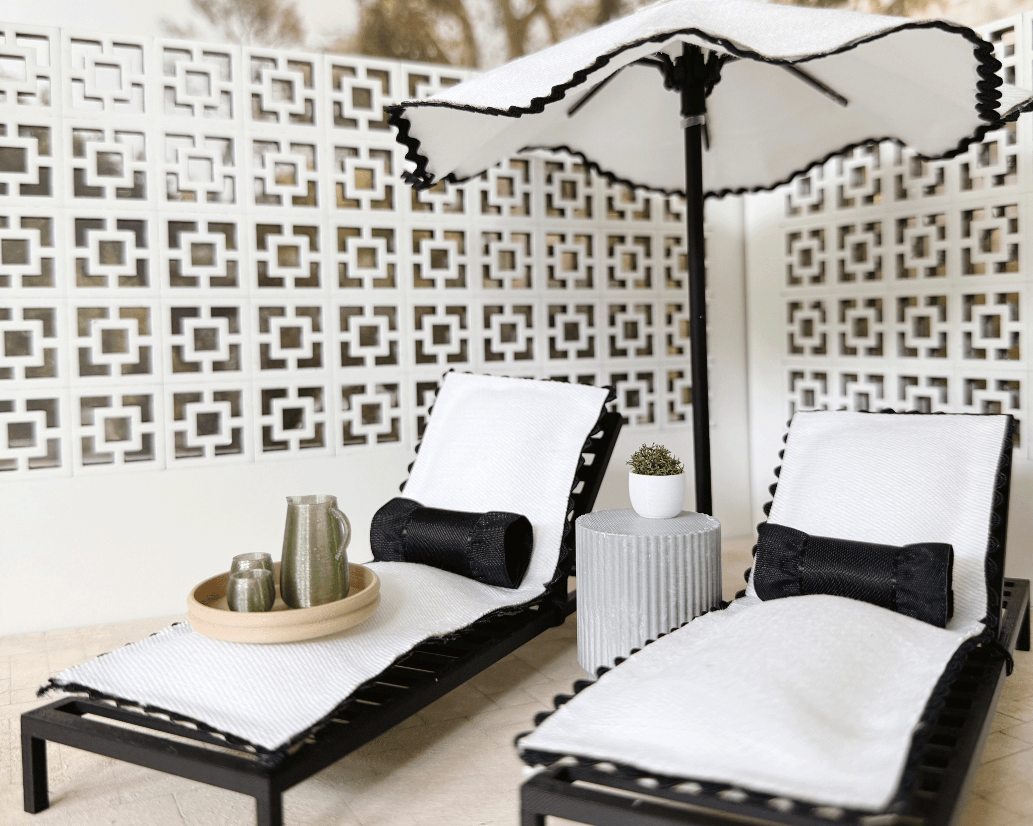 Dollhouse Patio Set - Joy Gift Shoppe