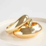 Domed Bangle Bracelet - Joy