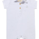DRIFT White Polo Romper - Joy