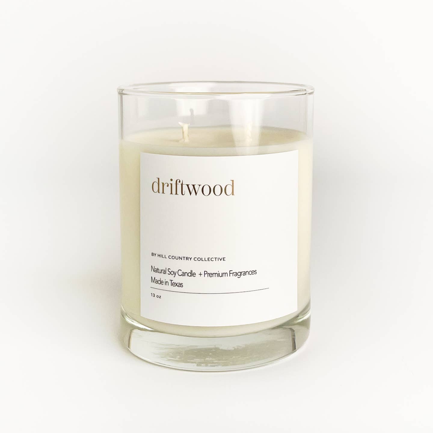 Driftwood Candle - Joy