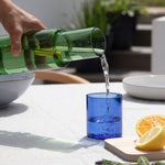 Duo Tone Glass Carafe - Green/Blue - Joy