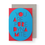 Dynamite Sleeve Card - Joy Gift Shoppe