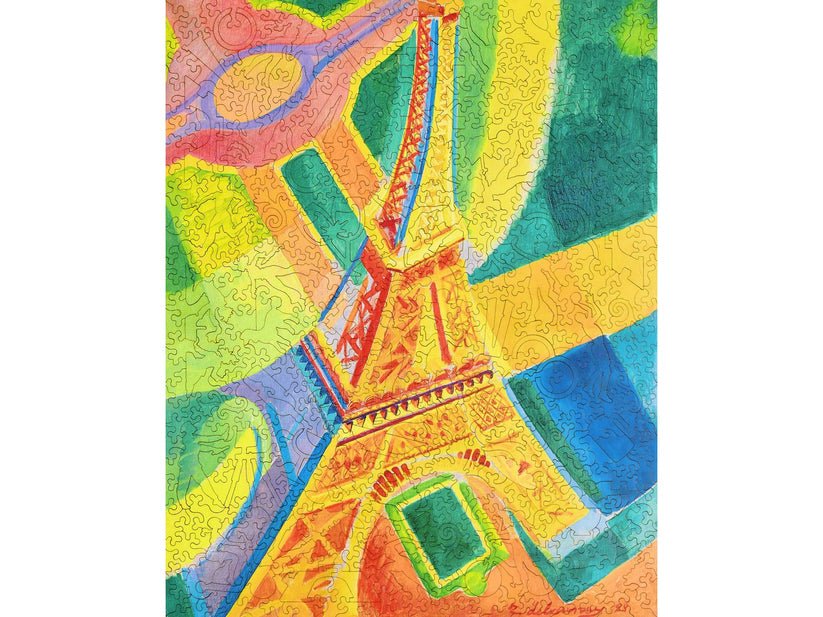 Eiffel Tower Liberty Puzzle - Joy