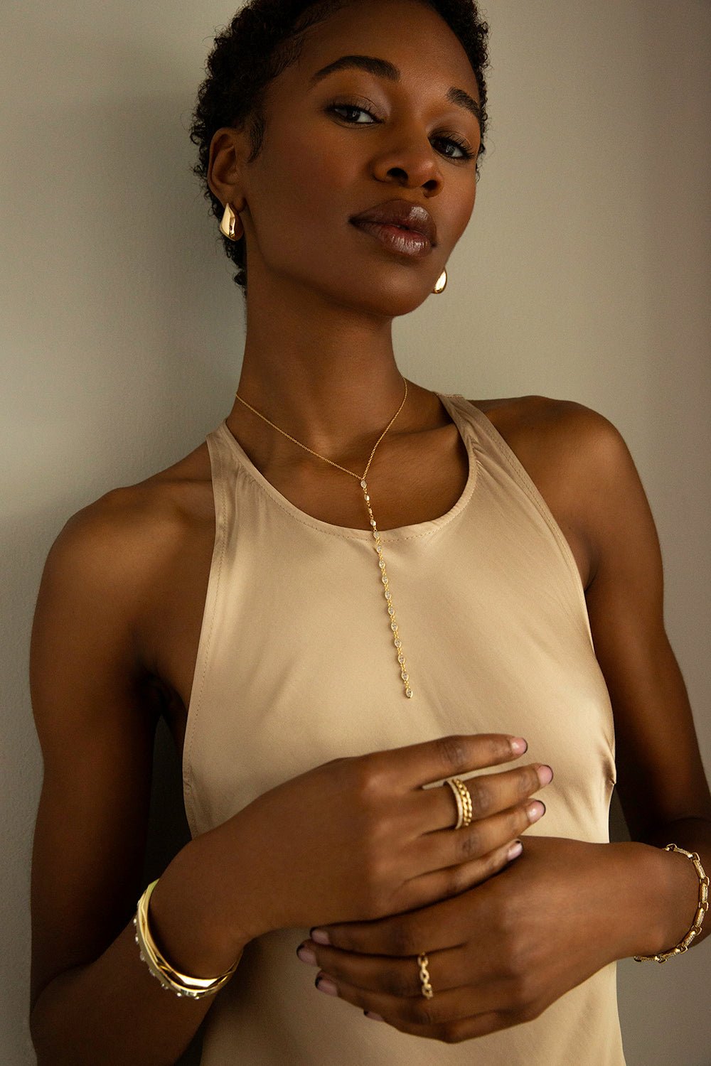 Elongated Dome Hoop - Joy