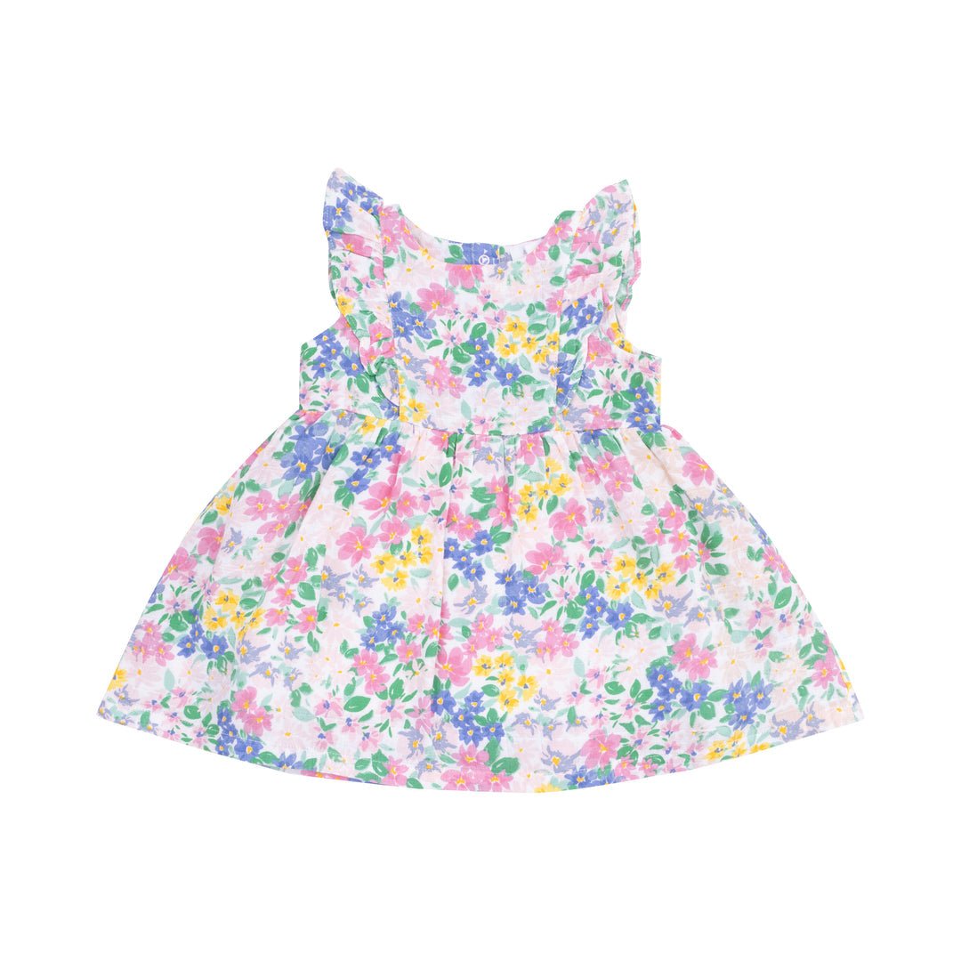 Emma Floral Ruffle Sleeve Dress (Dress Only) - Joy