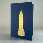 Empire State Building on Navy - Joy Gift Shoppe