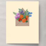 Envelope With Flowers - Joy Gift Shoppe