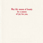 Evensong Holiday Card - Joy