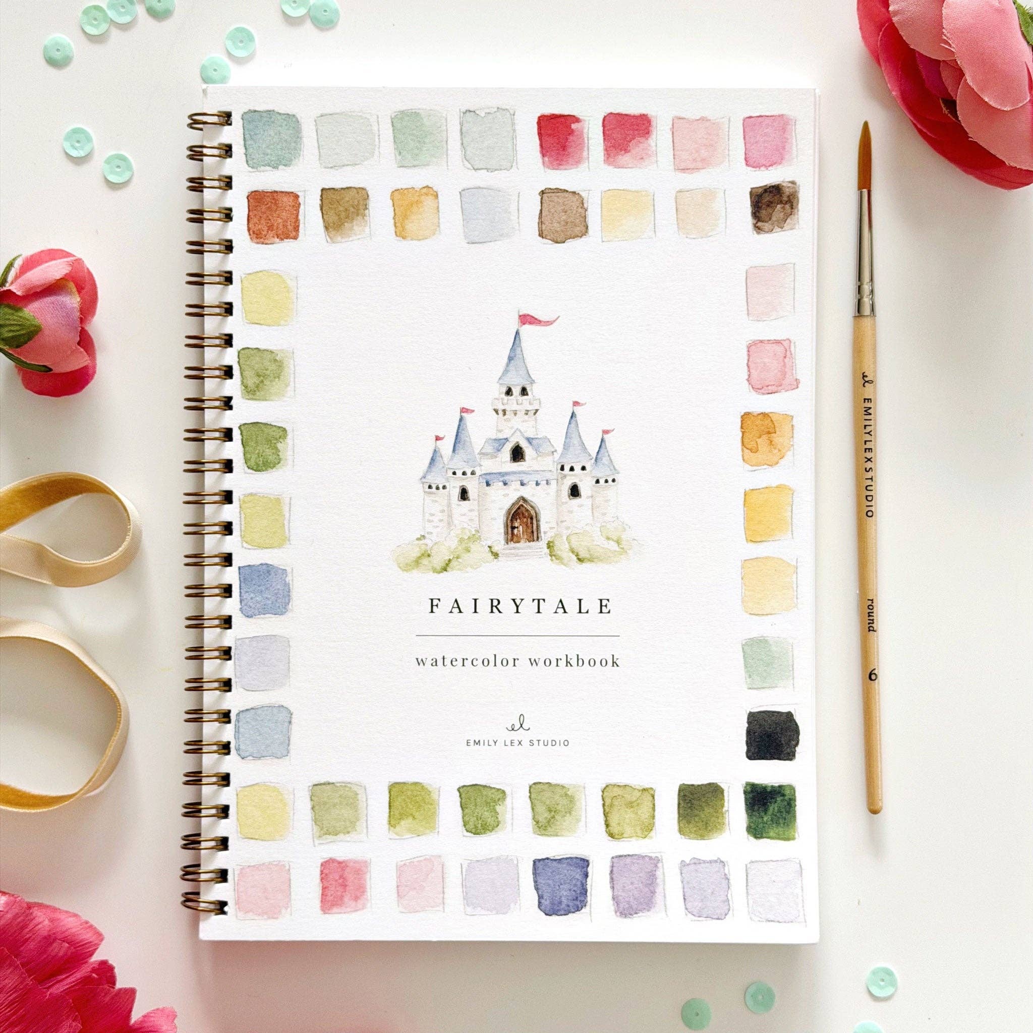 Fairytale Watercolor Workbook - Joy