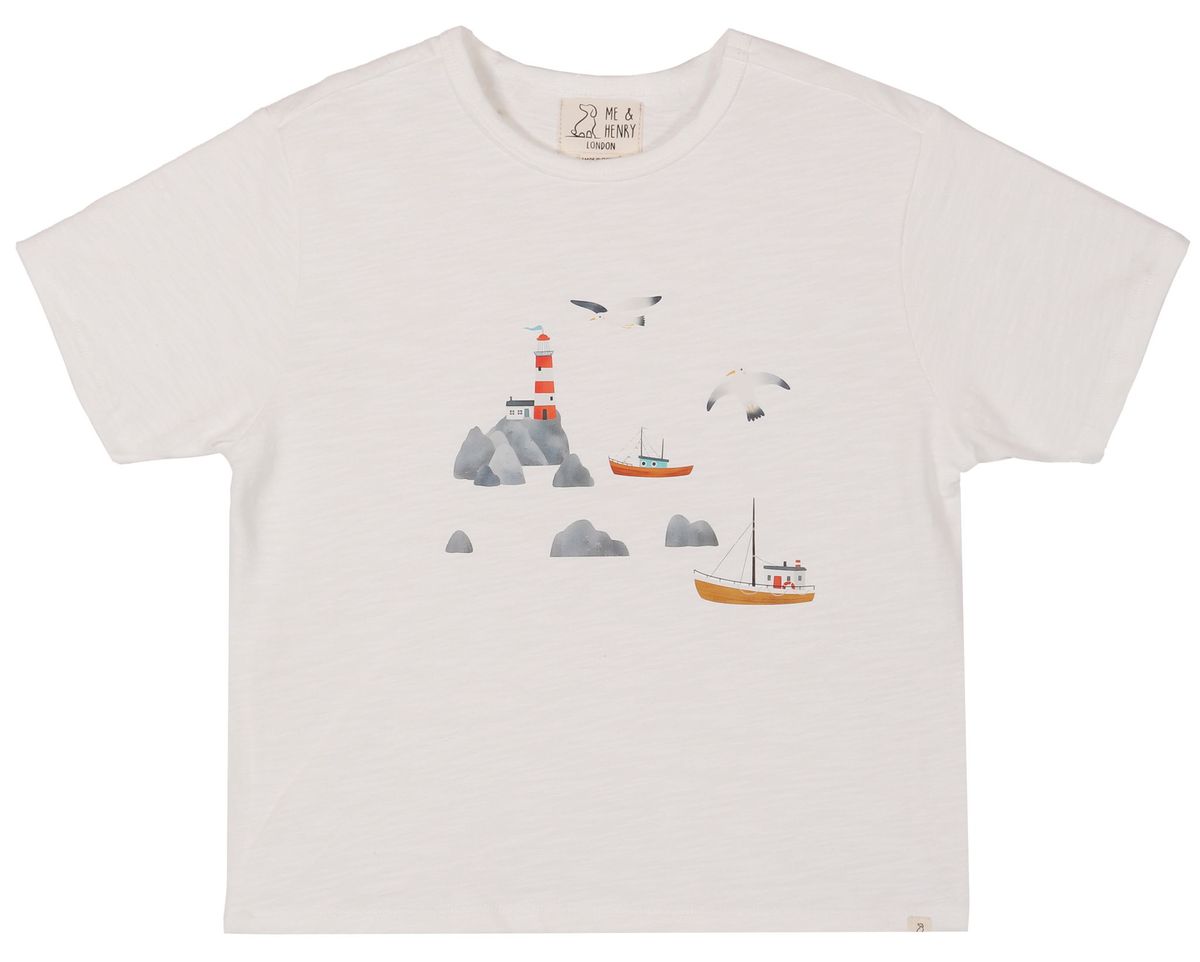 FALMOUTH Harbor Printed Tee - Boy - Joy