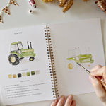 Farm Watercolor Workbook - Joy
