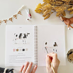 Farm Watercolor Workbook - Joy