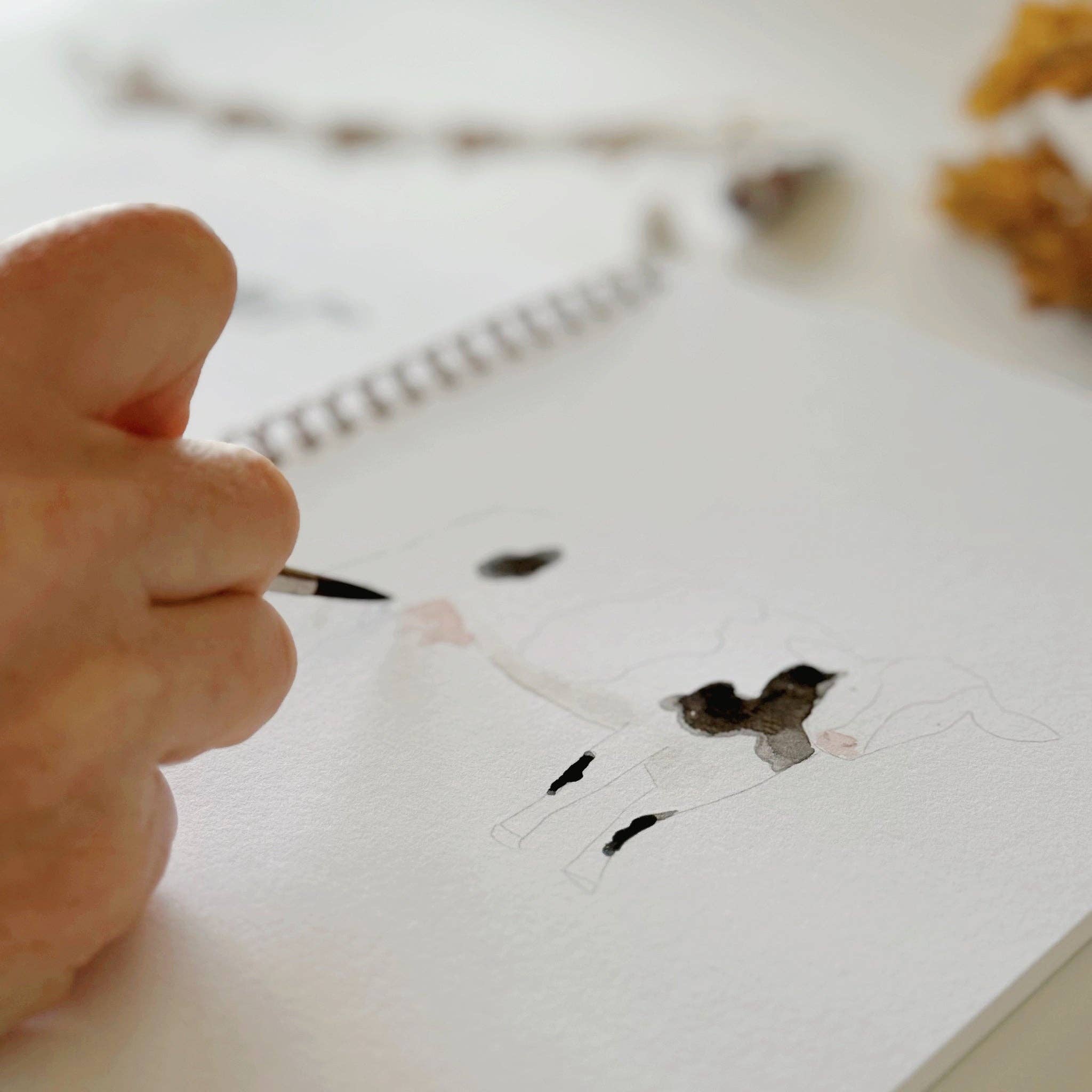 Farm Watercolor Workbook - Joy