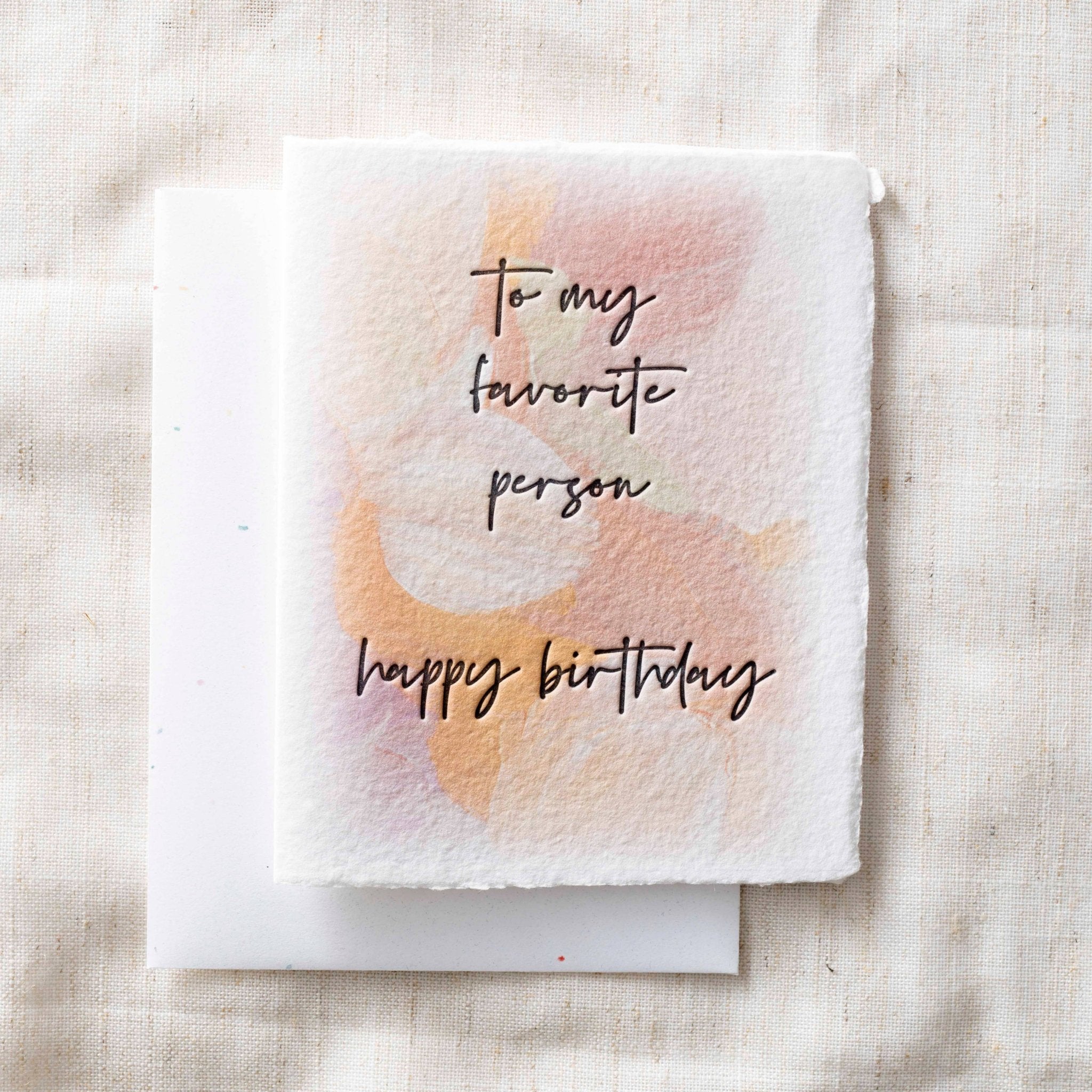 Favorite Person Happy Birthday - Joy Gift Shoppe