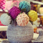 Felt Allium Flower: Yellow - Joy