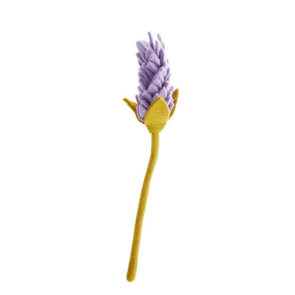 Felt Alpinia Flower: Light Purple - Joy