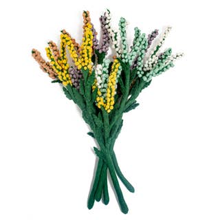 Felt Baby's Breath Flowers: Blue - Joy
