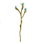 Felt Billy Buttons: Lime - Joy
