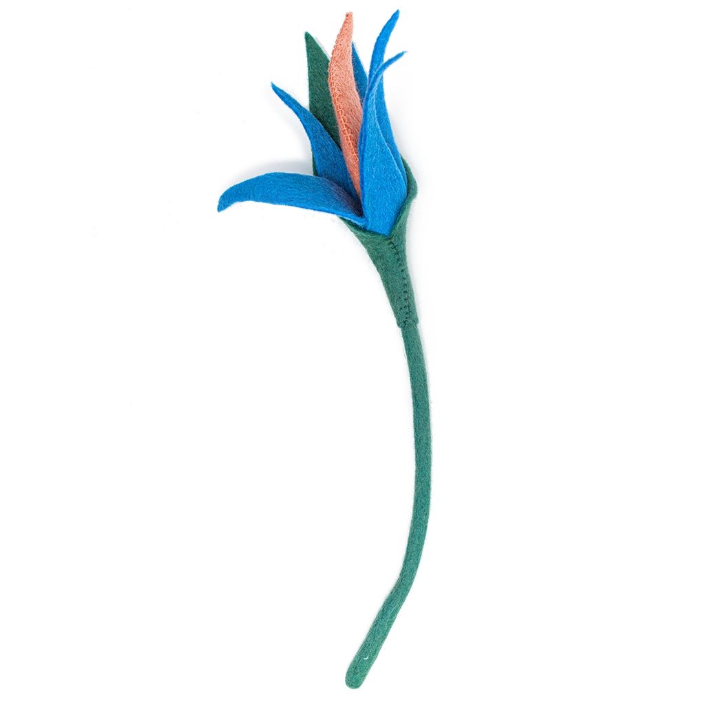 Felt Bird of Paradise Flowers - Joy