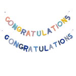 Felt Congratulations Pastel Garland - Joy