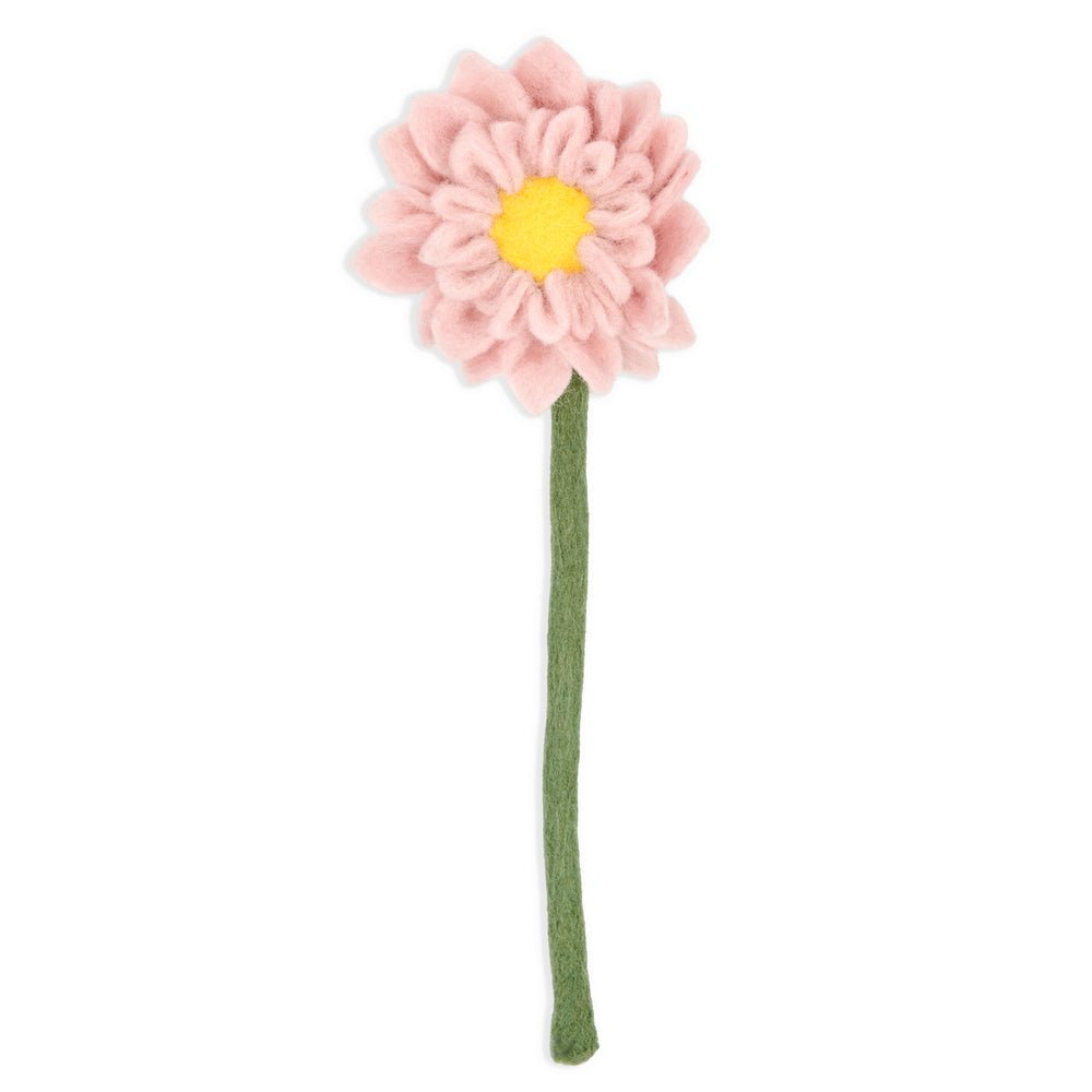 Felt Dahlia Flower: Light Pink - Joy