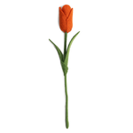Felt Dutch Tulip Flower: Orange - Joy