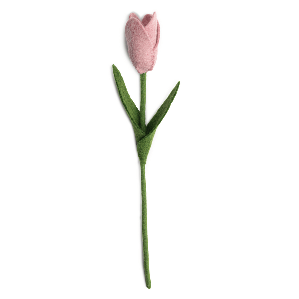 Felt Dutch Tulip Flower: Pink - Joy