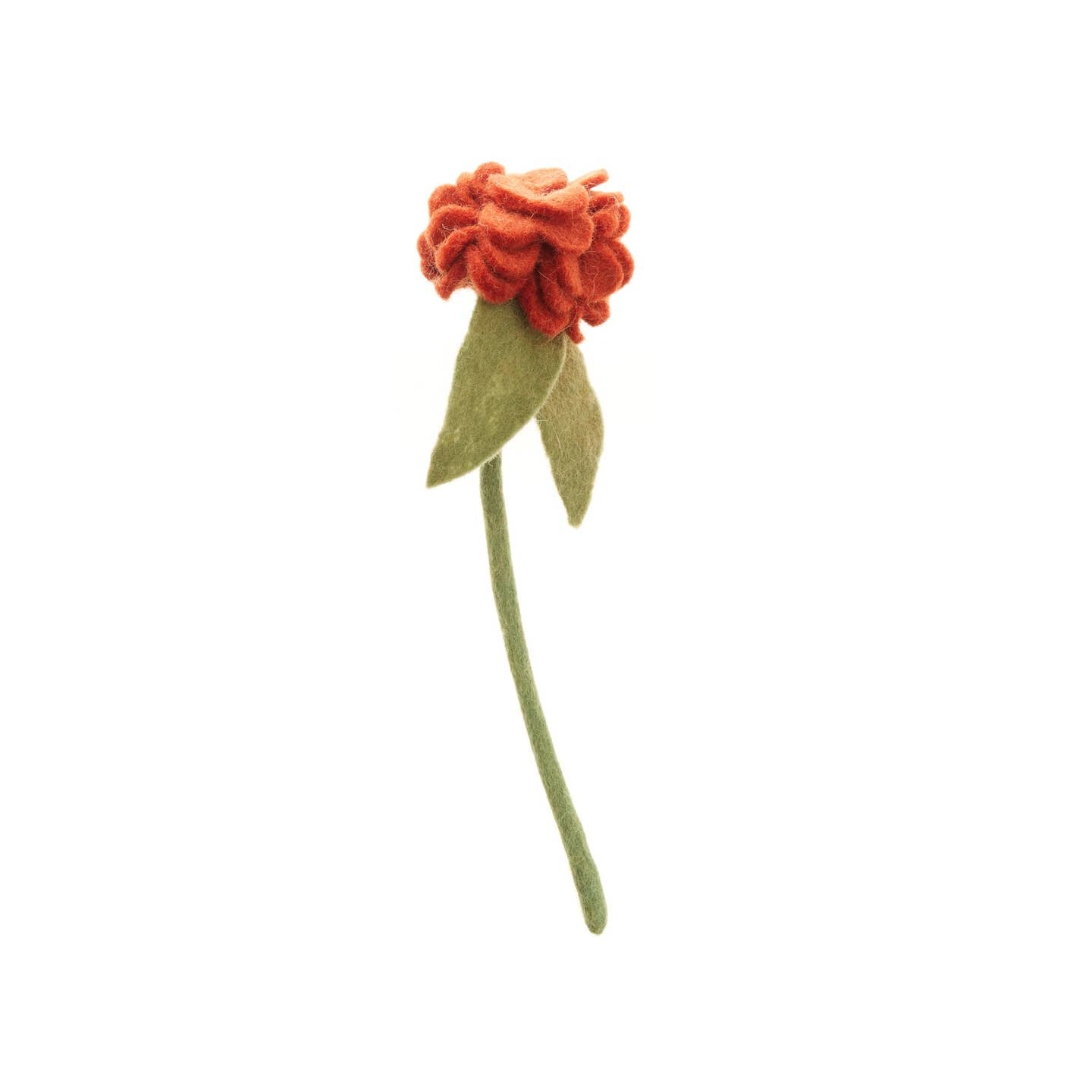 Felt Geranium Flower: Rust - Joy