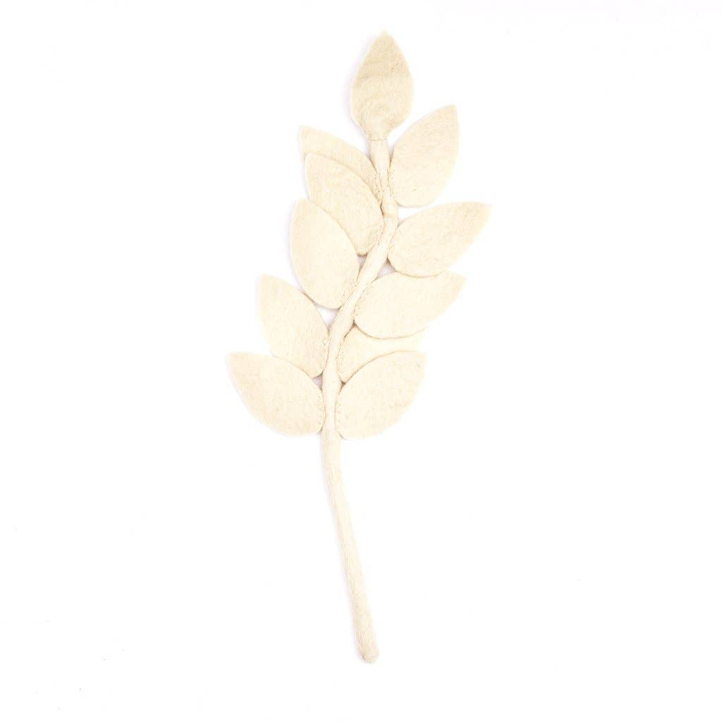 Felt Harvest Leaf Stems - Joy