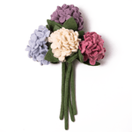 Felt Hydrangea Flower: Light Pink - Joy