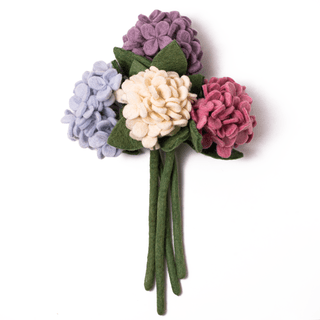 Felt Hydrangea Flower: Light Pink - Joy