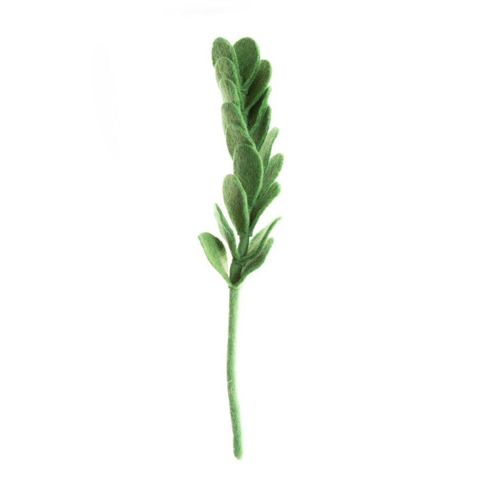 Felt Jade Stem: Bright Green - Joy