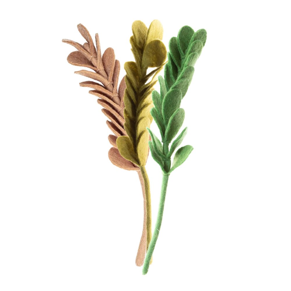 Felt Jade Stem: Moss Green - Joy