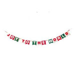 Felt Joy To the World Garland - Joy