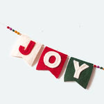 Felt Joy To the World Garland - Joy