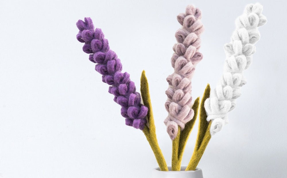 Felt Lavender Flower: Purple - Joy