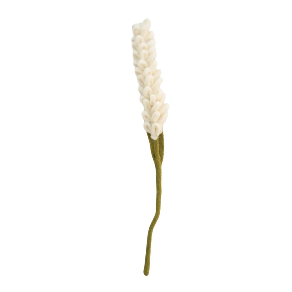 Felt Lavender Flower: White - Joy