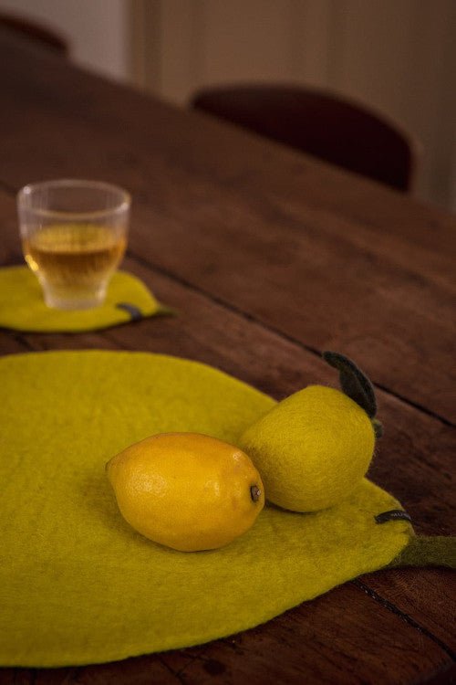 Felt Lemon Placemat - Joy