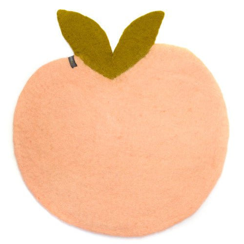 Felt Peach Placemat - Joy