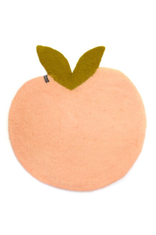 Felt Peach Placemat - Joy