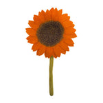 Felt Sunflower: Orange - Joy