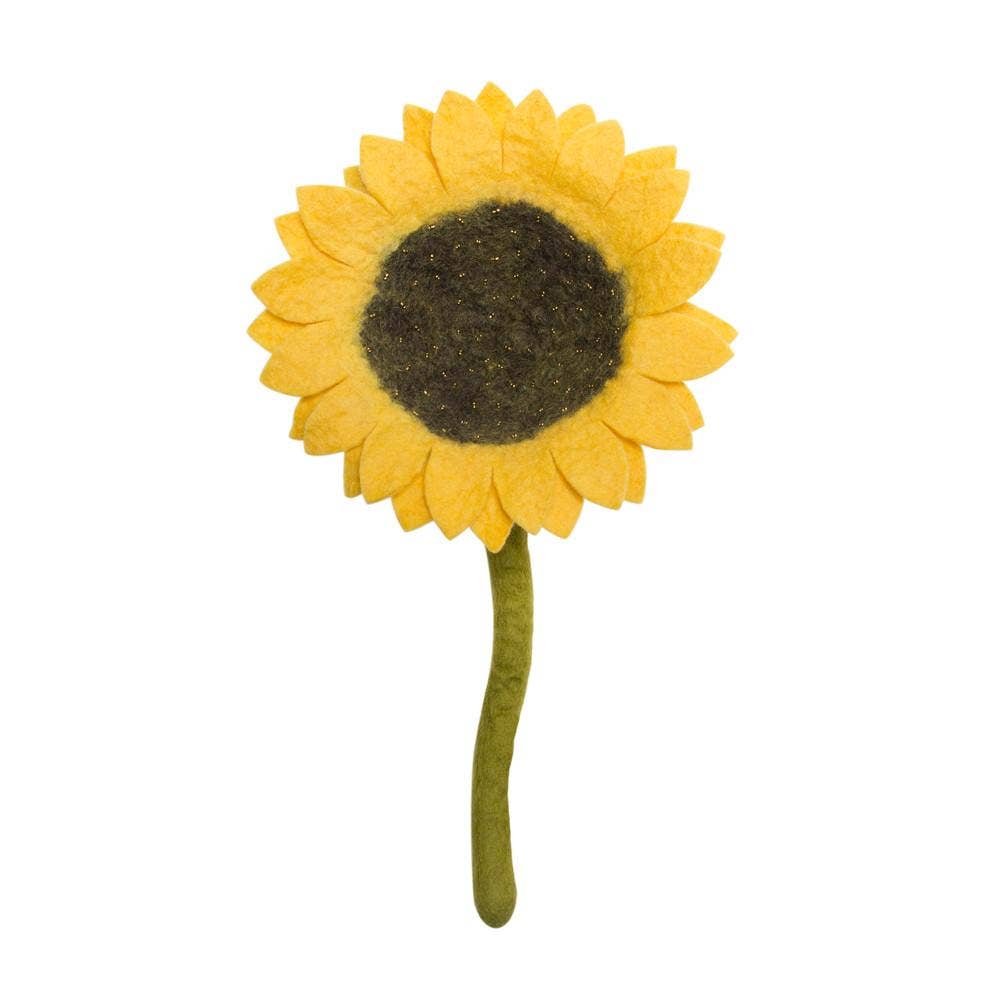 Felt Sunflower: Yellow - Joy
