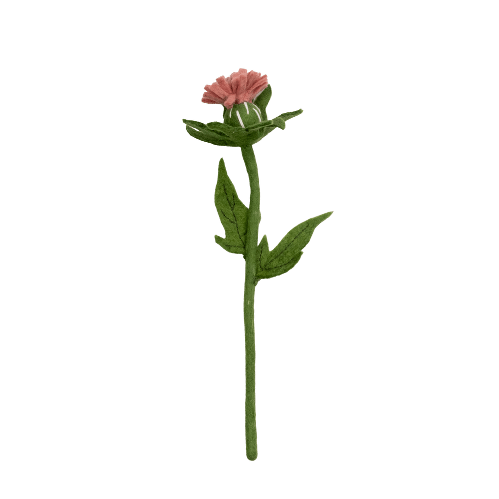 Felt Thistle Stem: Light Pink - Joy