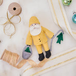 Fishing on the Docks Santa Ornament - Joy Gift Shoppe