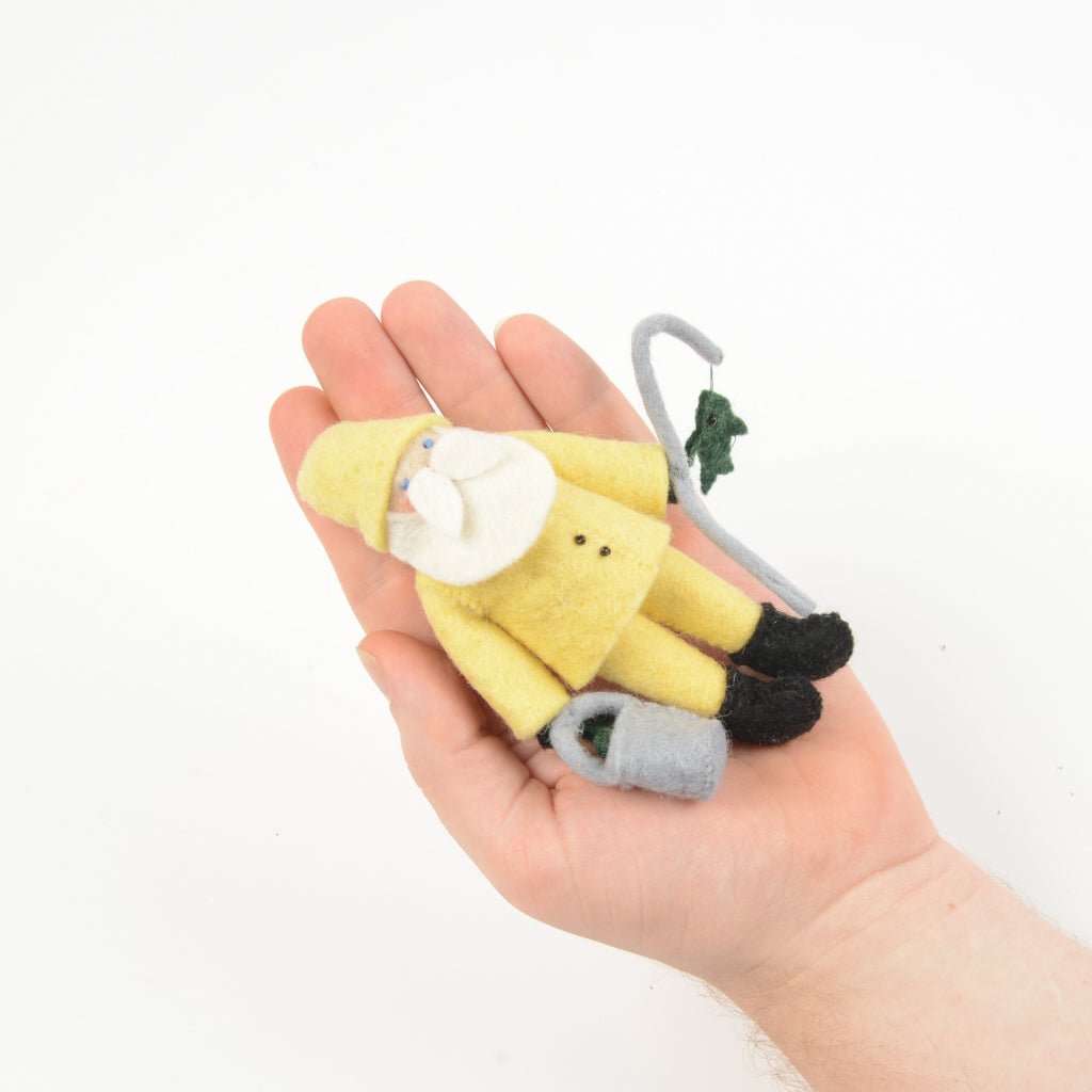 Fishing on the Docks Santa Ornament - Joy Gift Shoppe