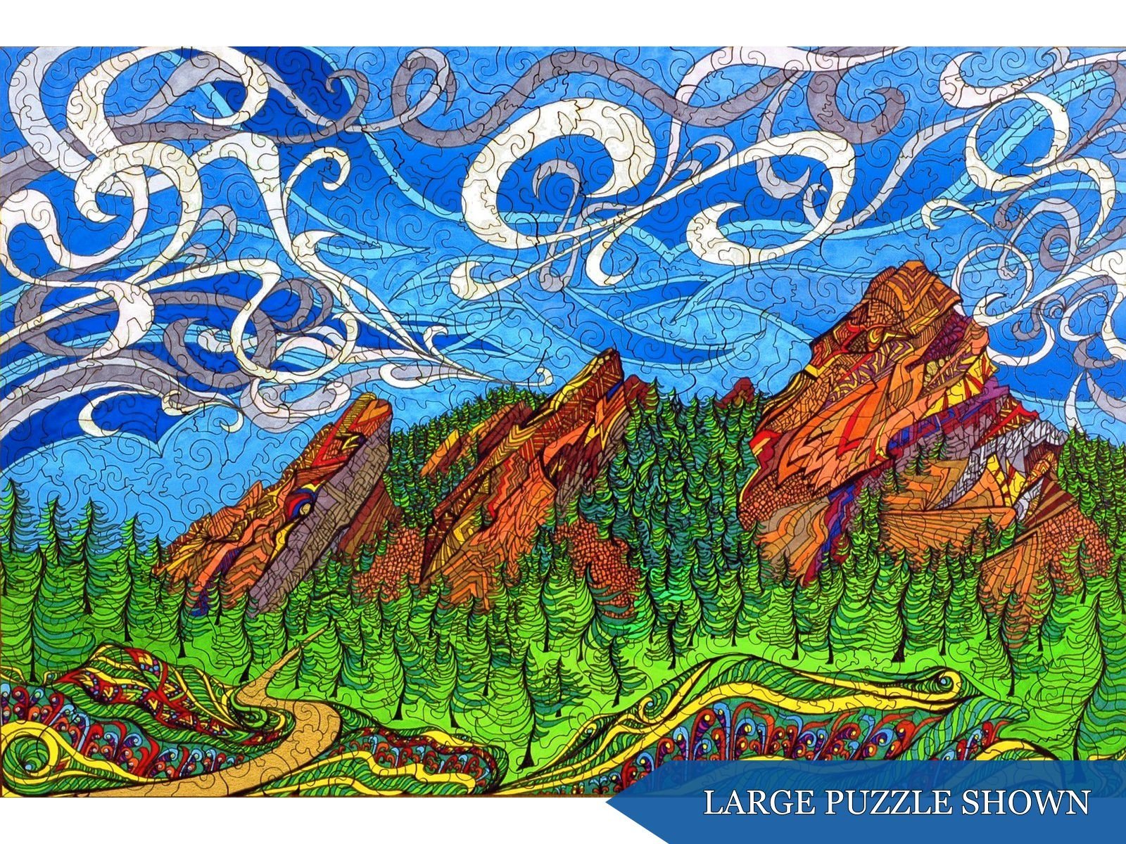 Flatirons Puzzle (Copy) - Joy