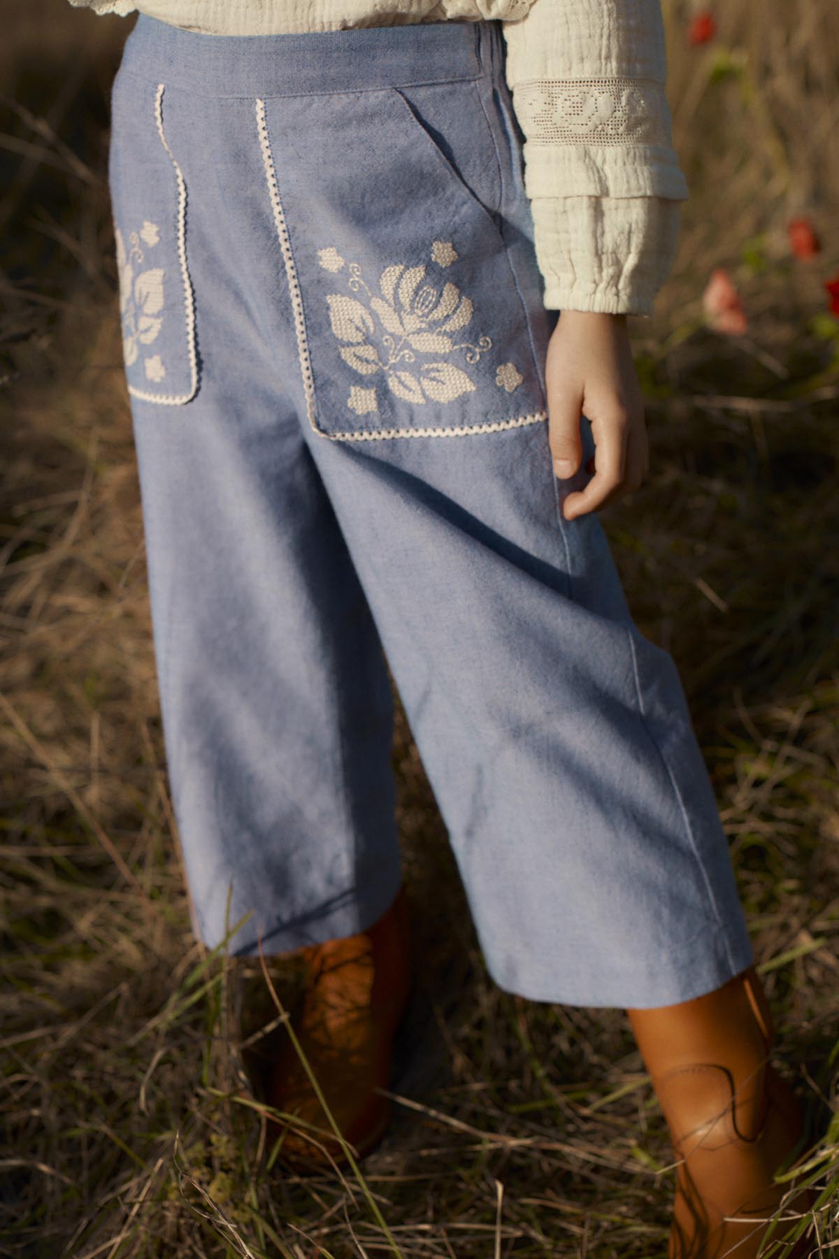 Flofi Denim Pants - Joy Gift Shoppe