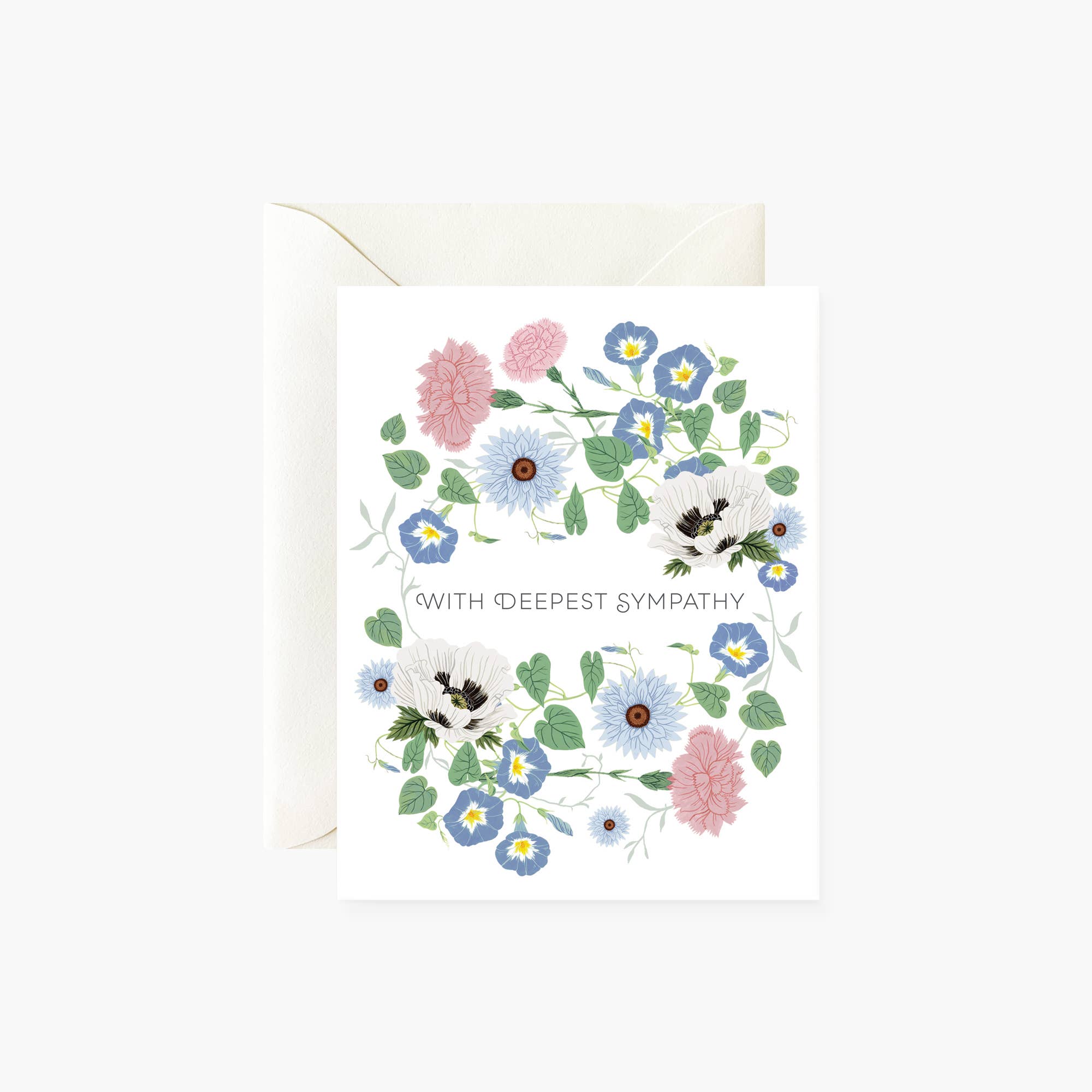 FLORAL SYMPATHY | Greeting Card - Joy