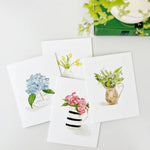 Flower Notecards Set - Joy